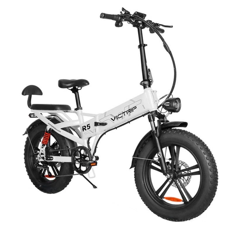 VICTRIP R5 FAT BIKE PIEGHEVOLE 750W 48V FULL SUSPENSION foto 2