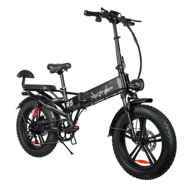 VICTRIP R5 FAT BIKE PIEGHEVOLE 750W 48V FULL SUSPENSION foto 12