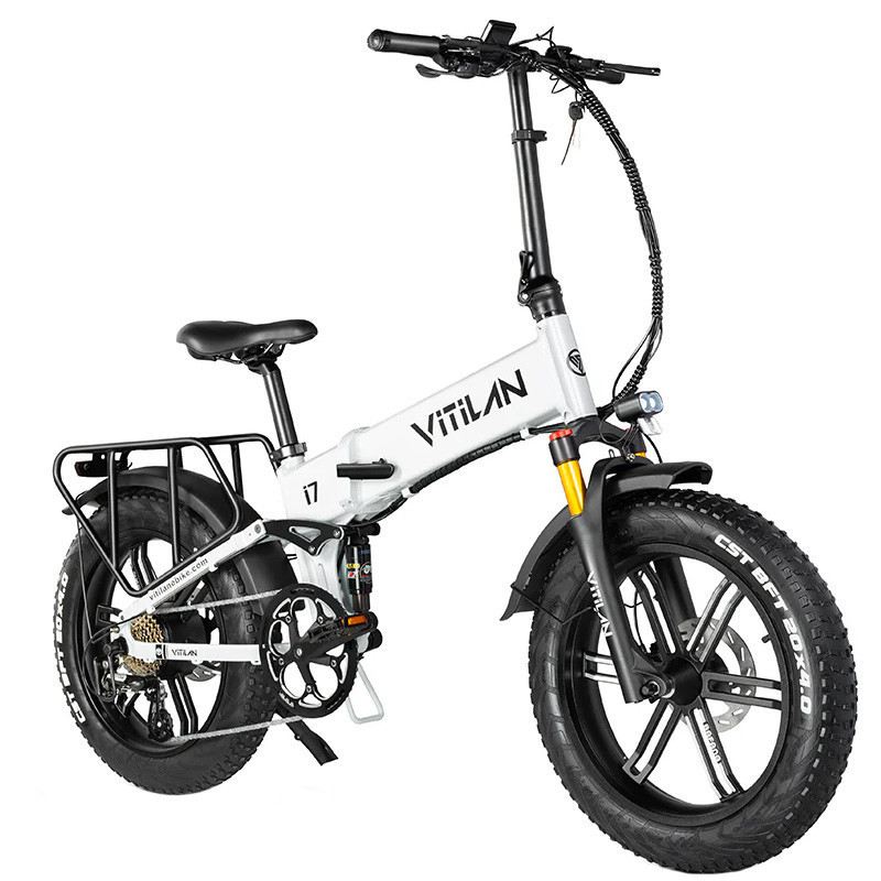 VITILAN I7 PRO 3.0 FAT BIKE PIEGHEVOLE 250W 48V foto 2