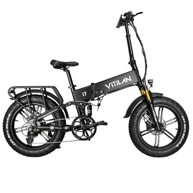 VITILAN I7 PRO 3.0 FAT BIKE PIEGHEVOLE 250W 48V foto 9