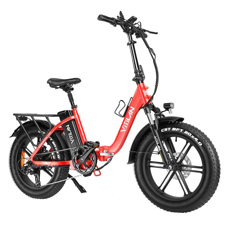VITILAN U7 STEP-THRU FAT BIKE PIEGHEVOLE 250W 48V foto 8