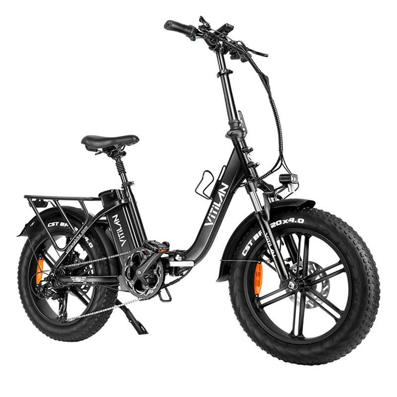 VITILAN U7 STEP-THRU FAT BIKE PIEGHEVOLE 250W 48V foto 2