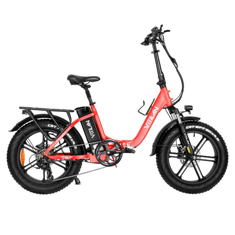 VITILAN U7 STEP-THRU FAT BIKE PIEGHEVOLE 250W 48V foto 9