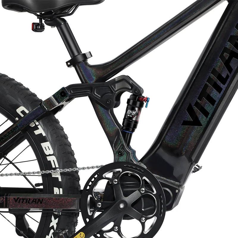 VITILAN T7 250W 48V 26" FULL SUSPENSION foto 7