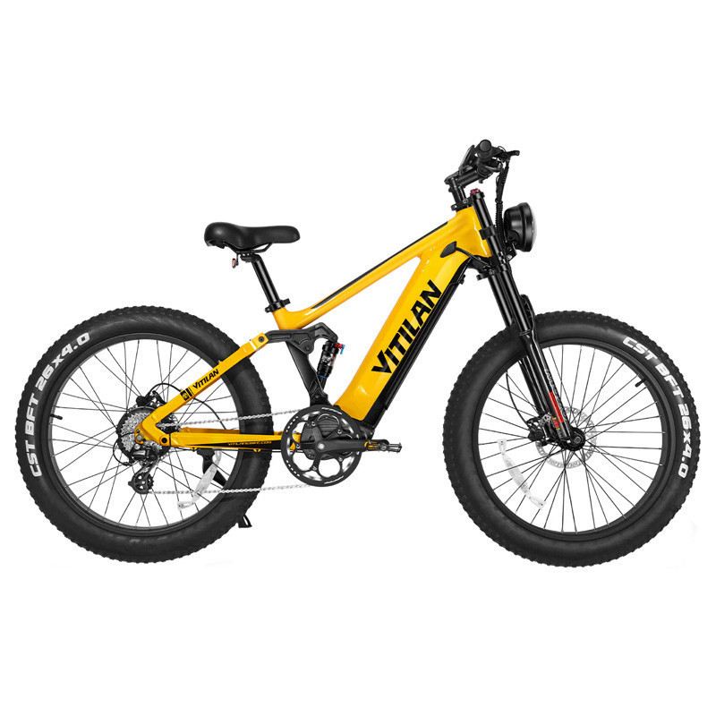 VITILAN T7 250W 48V 26" FULL SUSPENSION foto 3