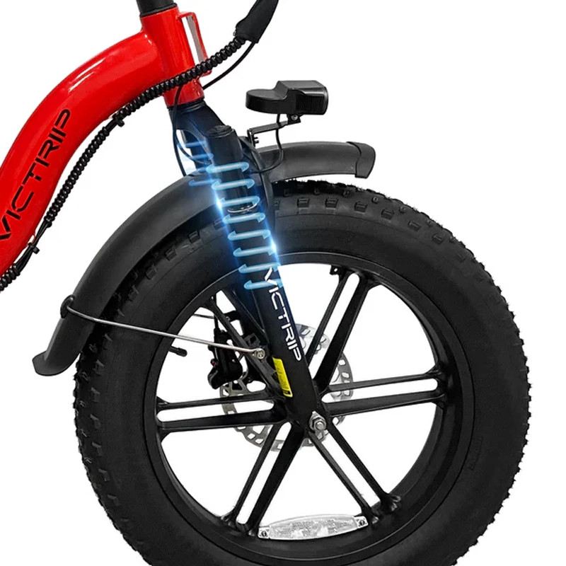 VICTRIP TITAN S FAT BIKE PIEGHEVOLE 1000W 48V foto 4