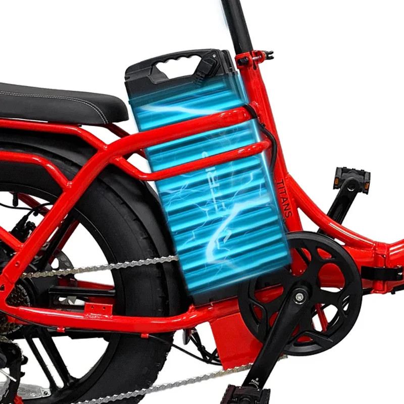 VICTRIP TITAN S FAT BIKE PIEGHEVOLE 1000W 48V foto 5