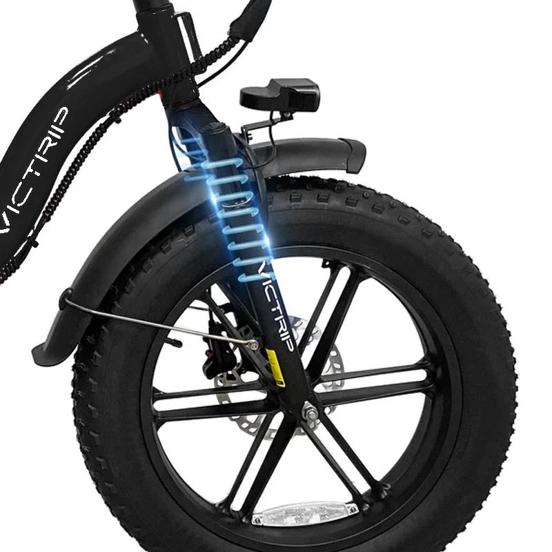 VICTRIP TITAN S FAT BIKE PIEGHEVOLE 1000W 48V foto 9