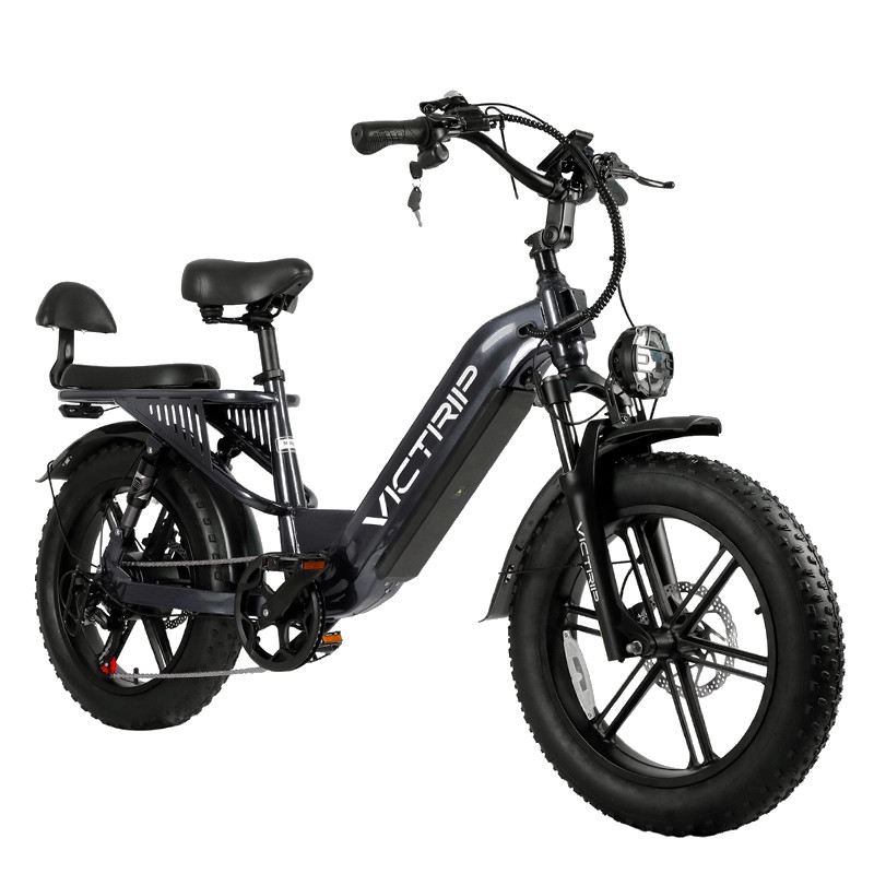 VICTRIP MIMAS FAT BIKE 750W 48V FULL SUSPENSION foto 2