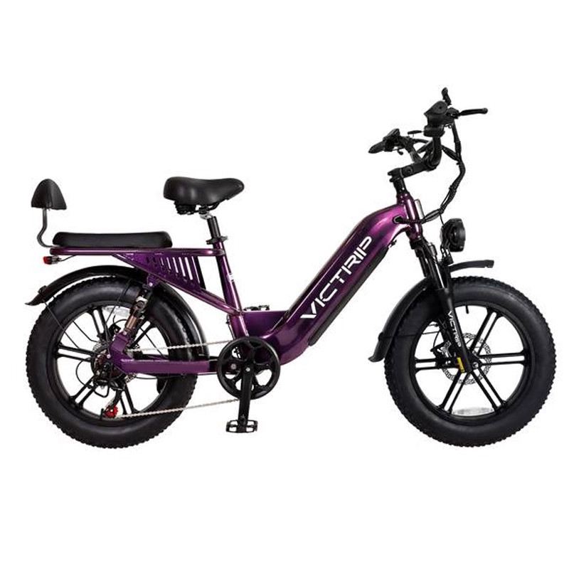 VICTRIP MIMAS FAT BIKE 750W 48V FULL SUSPENSION foto 4