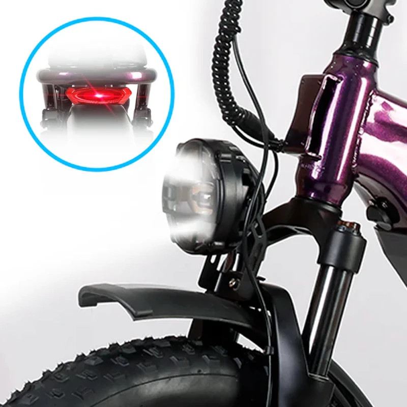 VICTRIP MIMAS FAT BIKE 750W 48V FULL SUSPENSION foto 13