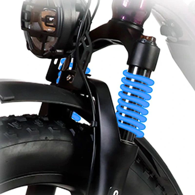 VICTRIP MIMAS FAT BIKE 750W 48V FULL SUSPENSION foto 10