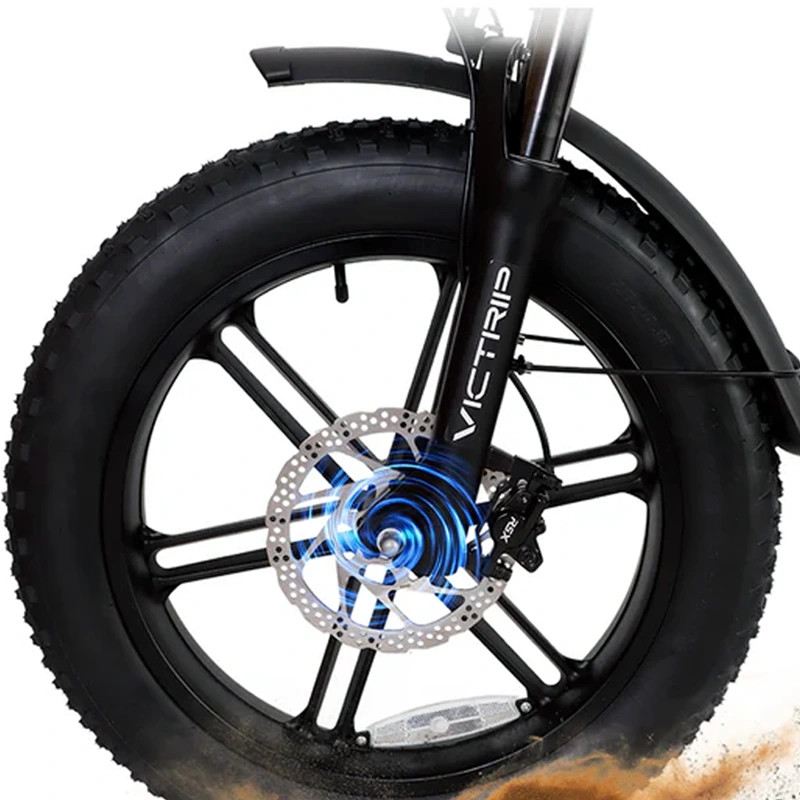 VICTRIP MIMAS FAT BIKE 750W 48V FULL SUSPENSION foto 11