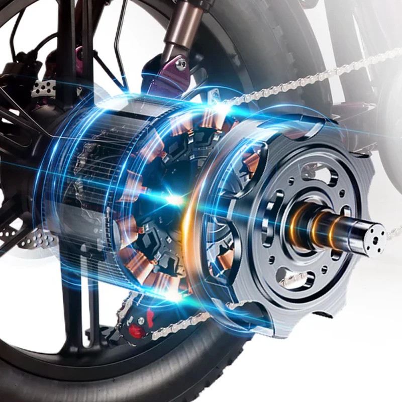 VICTRIP MIMAS FAT BIKE 750W 48V FULL SUSPENSION foto 9