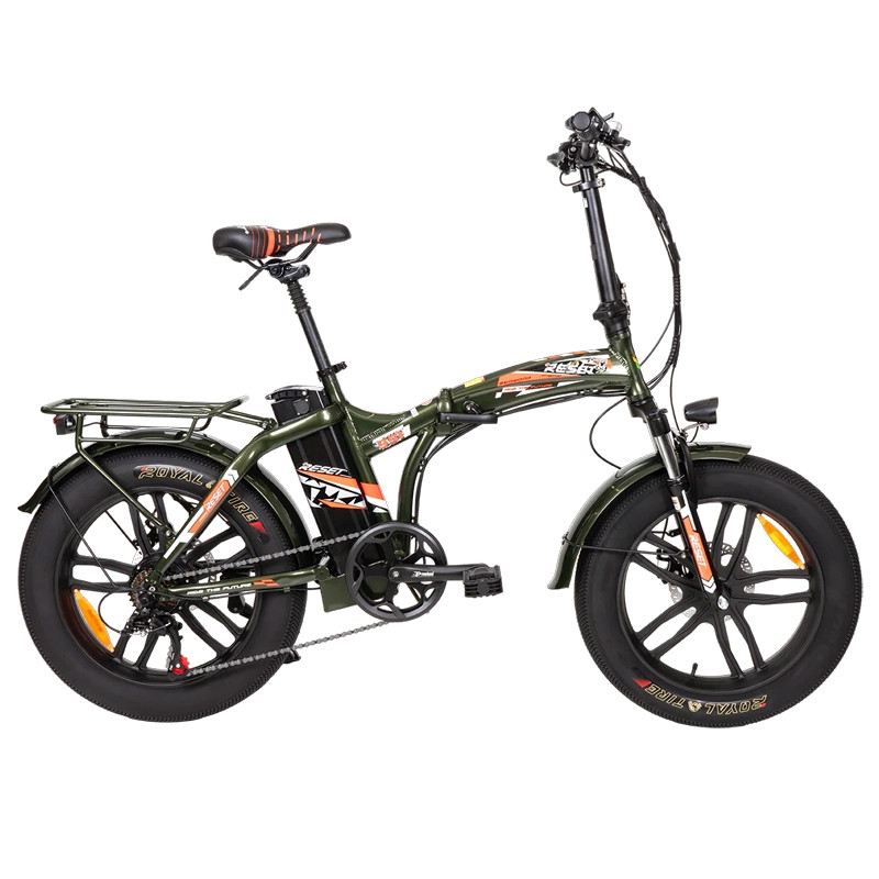 RESETBIKE REDWOOD 987 FAT BIKE PIEGHEVOLE 250W 48V foto 6