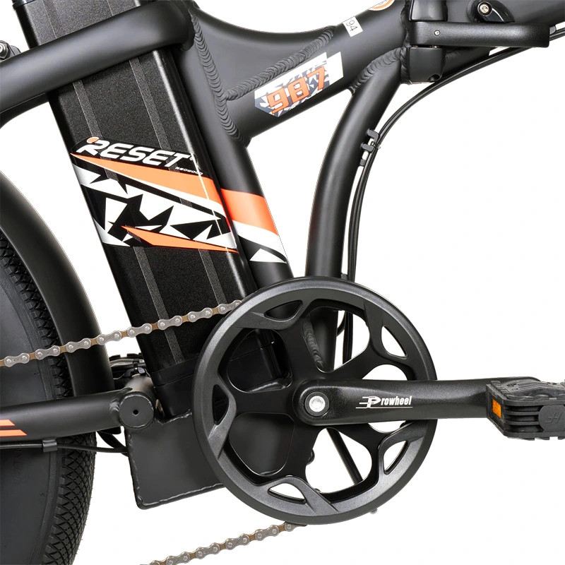 RESETBIKE REDWOOD 987 FAT BIKE PIEGHEVOLE 250W 48V foto 12