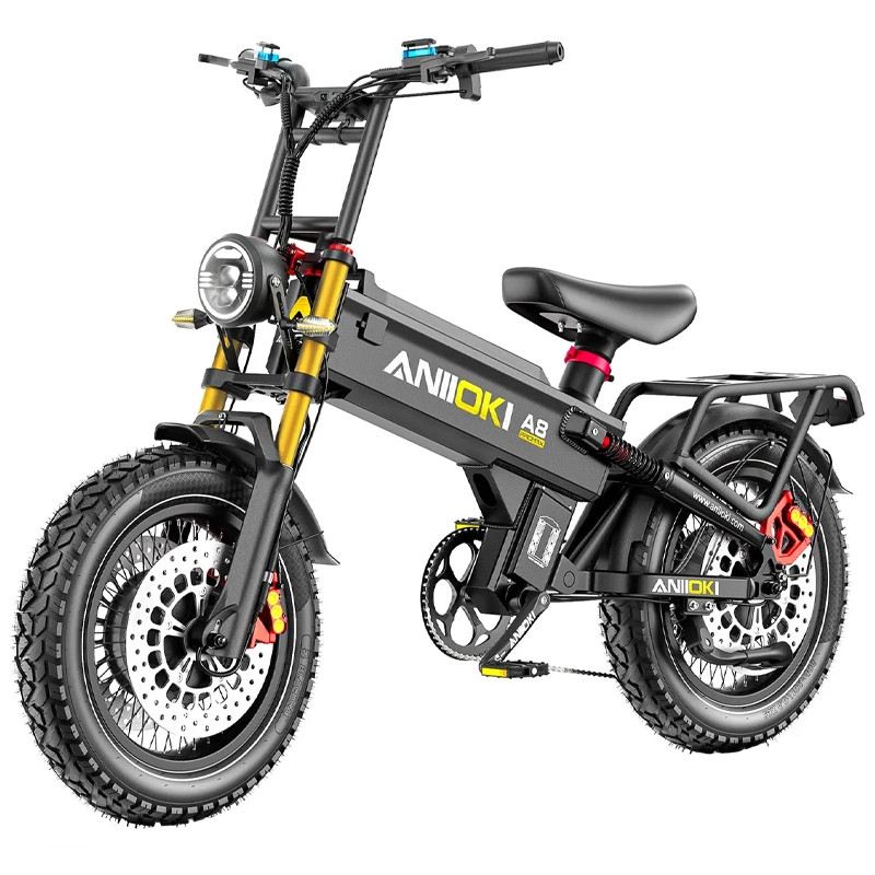 ANIIOKI A8 PRO MAX FAT BIKE 5000W 60V 70AH DUAL MOTOR FULL foto 2