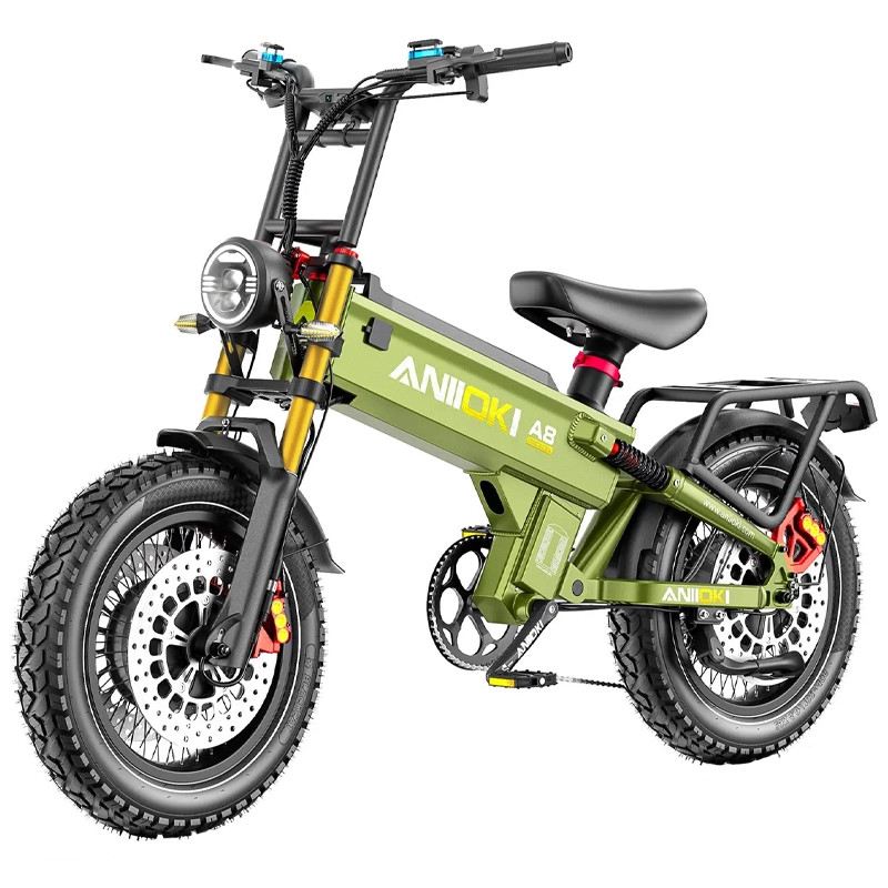 ANIIOKI A8 PRO MAX FAT BIKE 5000W 60V 70AH DUAL MOTOR FULL foto 5