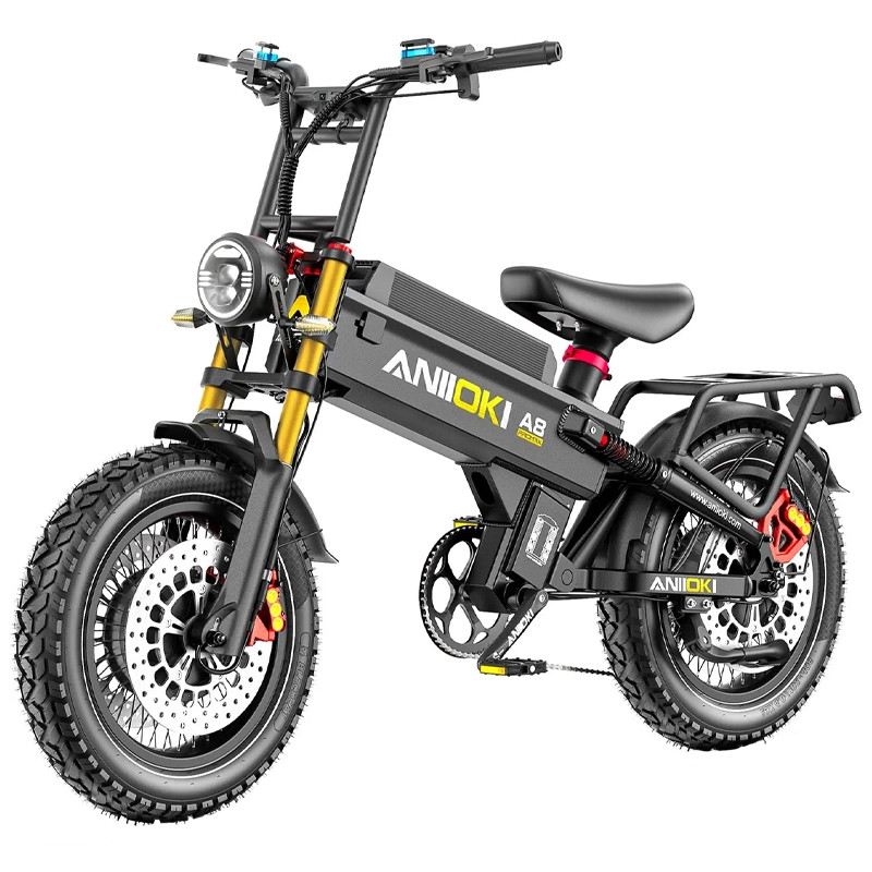 ANIIOKI A8 PRO MAX FAT BIKE 5000W 60V 80AH DUAL MOTOR FULL foto 2