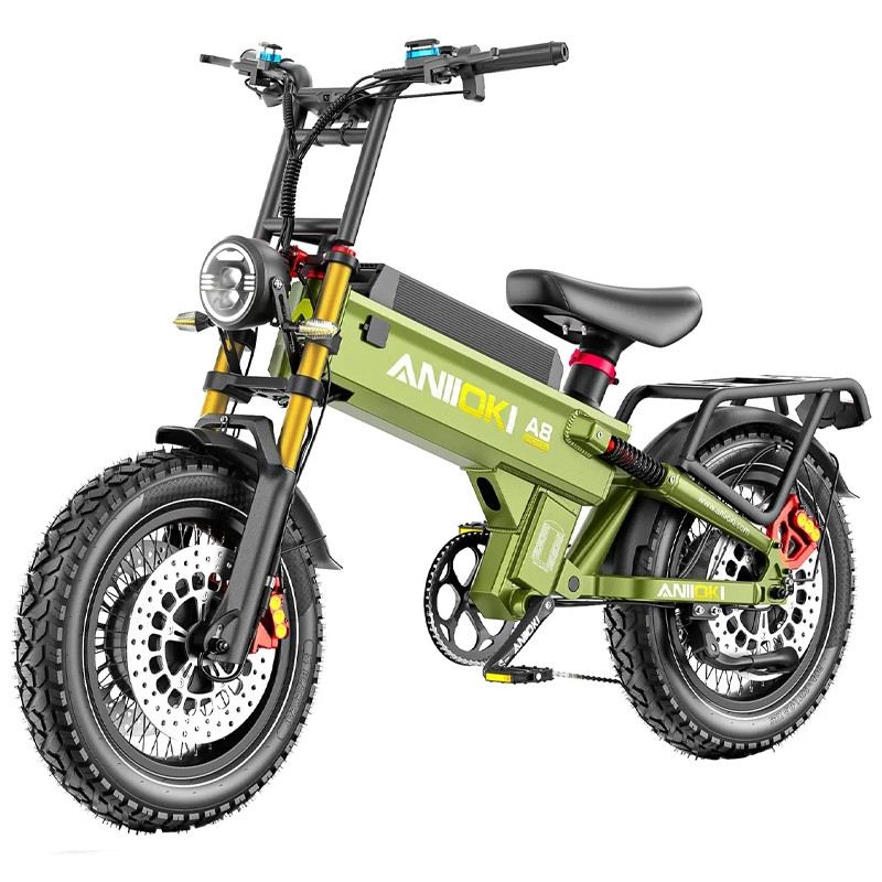 ANIIOKI A8 PRO MAX FAT BIKE 5000W 60V 80AH DUAL MOTOR FULL foto 3