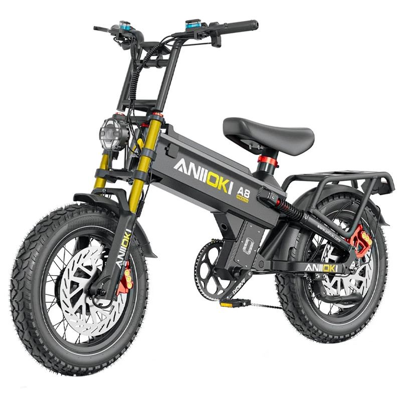 ANIIOKI A8 PRO MAX FAT BIKE 4400W 52V 70AH DUAL MOTOR FULL foto 2