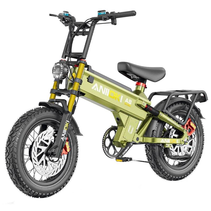 ANIIOKI A8 PRO MAX FAT BIKE 4400W 52V 70AH DUAL MOTOR FULL foto 5