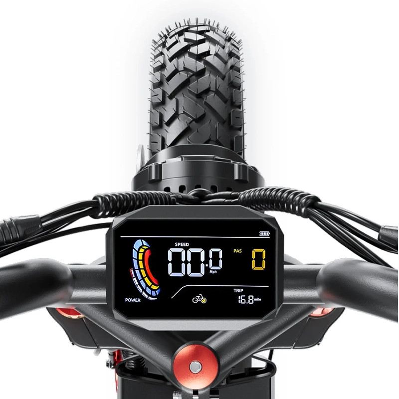 ANIIOKI A8 PRO MAX FAT BIKE 4400W 52V 70AH DUAL MOTOR FULL foto 10