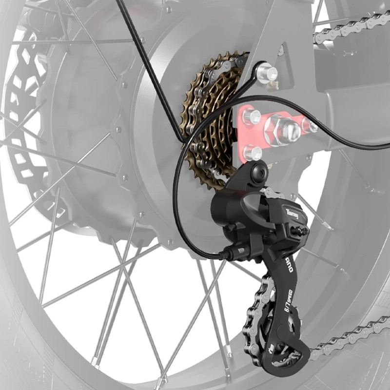 ANIIOKI AQ177 PRO MAX FAT BIKE 2200W 52V DUAL MOTOR FULL foto 9