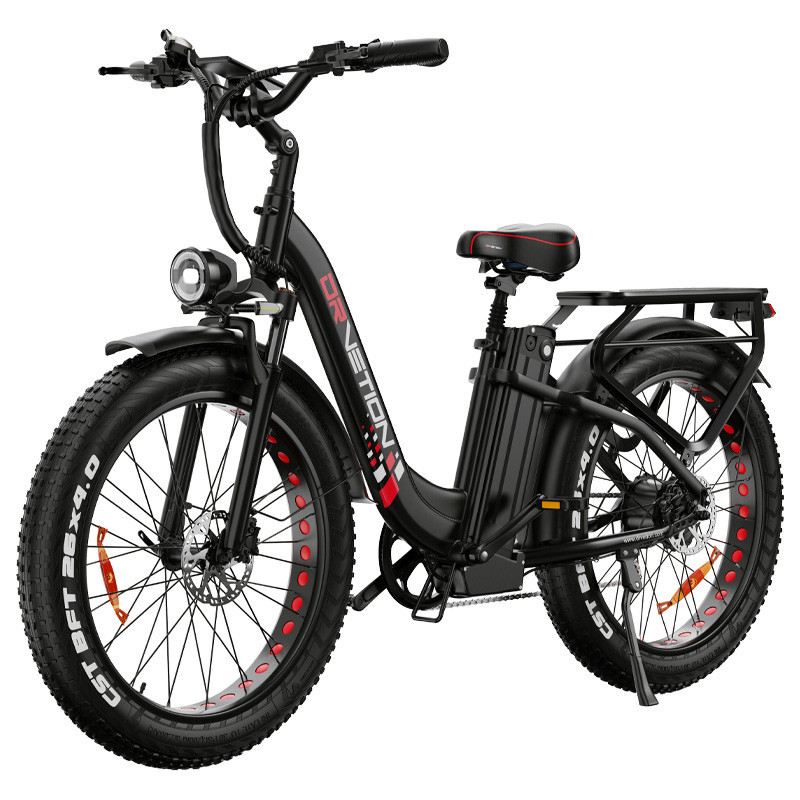 DRVETION CTR 26 FAT BIKE 250W 48V 20AH - DISCO IDRAULICO foto 2