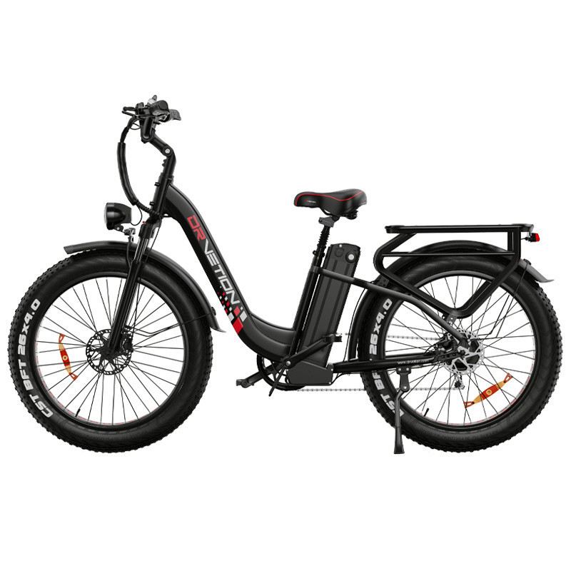 DRVETION CTR 26 FAT BIKE 1000W 48V 15AH - DISCO IDRAULICO foto 4