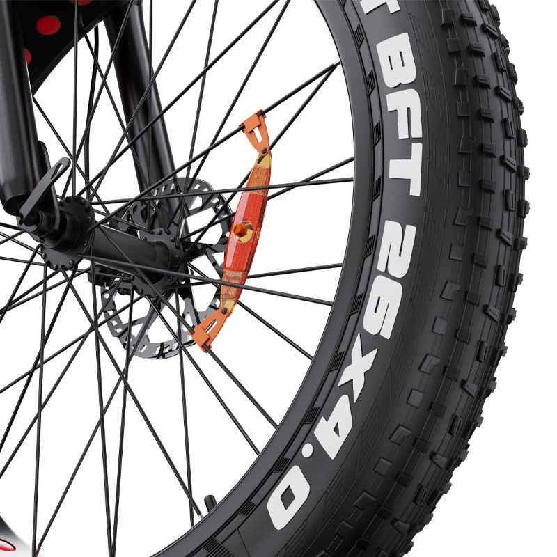 DRVETION CTR 26 FAT BIKE 1000W 48V 15AH - DISCO IDRAULICO foto 7
