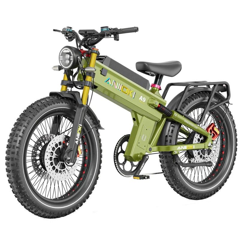 ANIIOKI A9 PRO MAX 26" FAT BIKE 5000W 60V 80AH DUAL MOTOR FULL foto 5