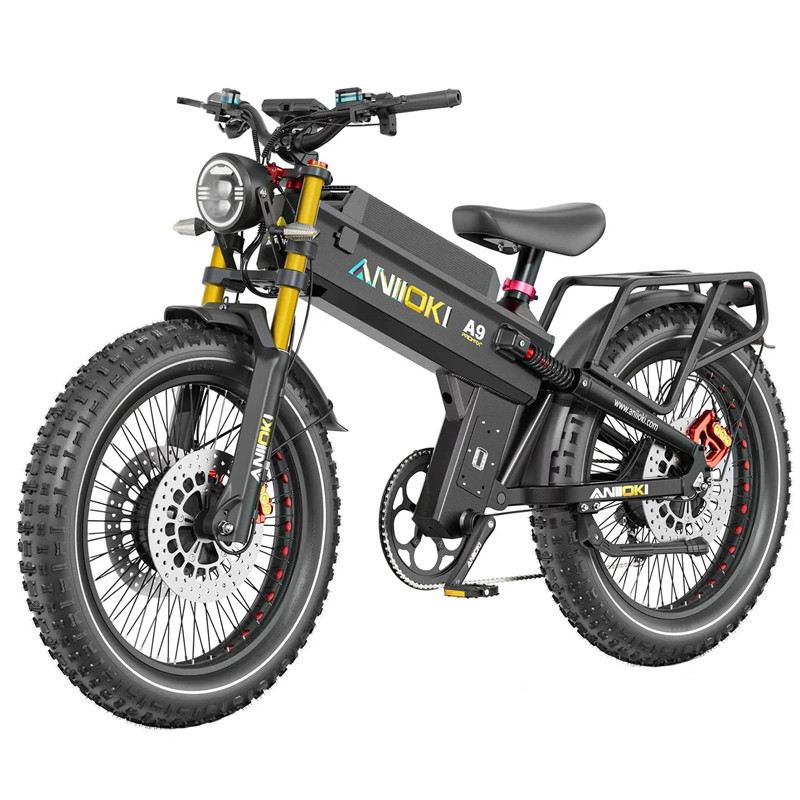 ANIIOKI A9 PRO MAX 26" FAT BIKE 5000W 60V 70AH DUAL MOTOR FULL foto 4