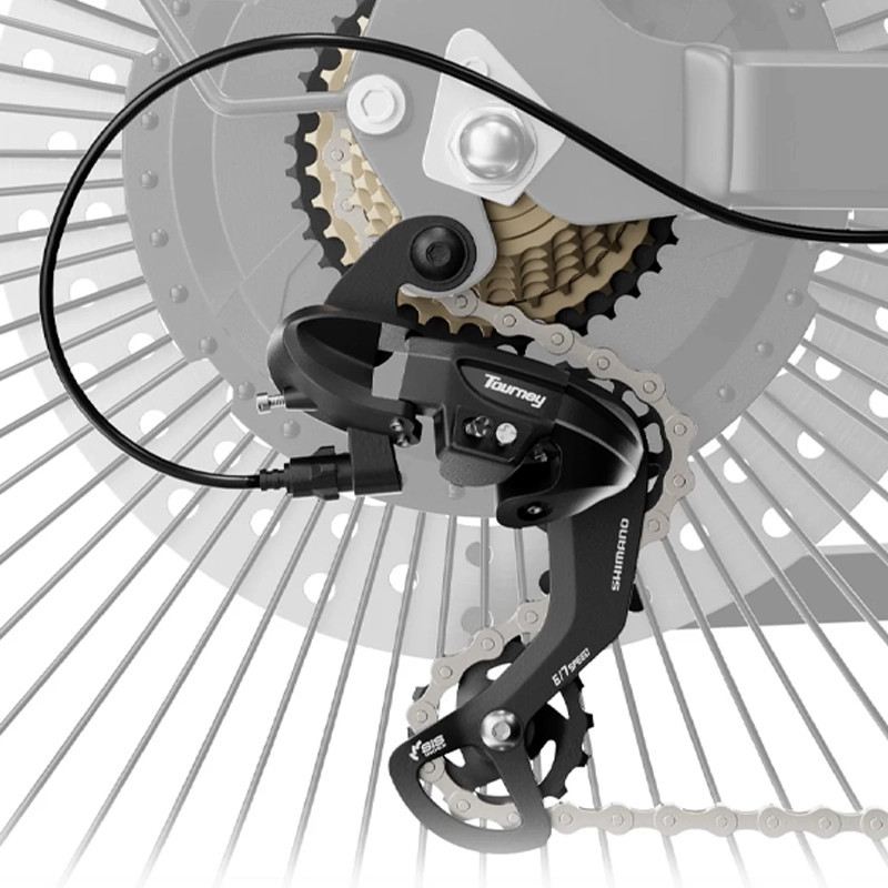 ANIIOKI A9 PRO MAX 26" FAT BIKE 5000W 60V 70AH DUAL MOTOR FULL foto 11