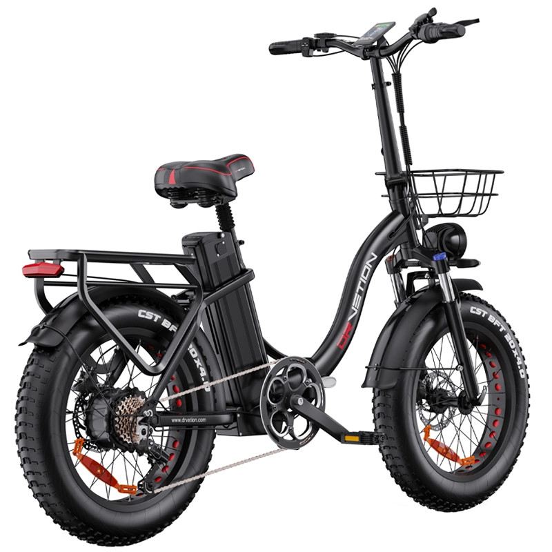 DRVETION CT20 PRO MAX FAT BIKE 250W 48V 20AH - DISCO IDRAULICO foto 5