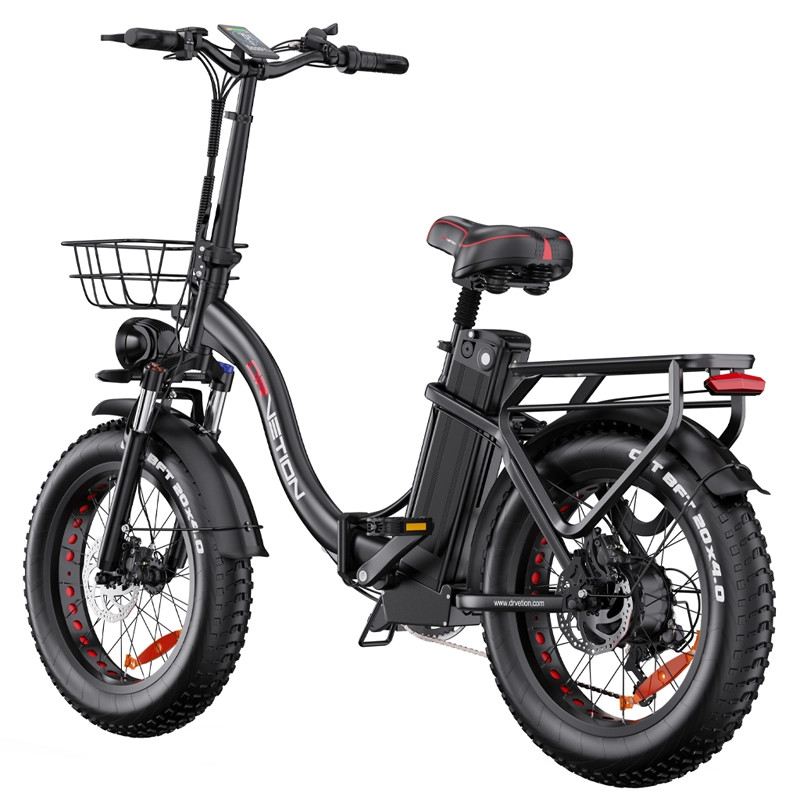 DRVETION CT20 PRO MAX FAT BIKE 250W 48V 20AH - DISCO IDRAULICO foto 6