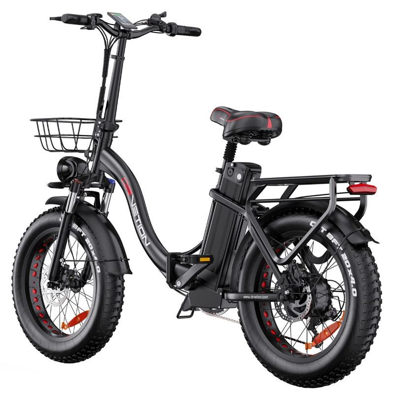 DRVETION CT20 PRO MAX FAT BIKE 750W 48V 20AH - DISCO IDRAULICO foto 6