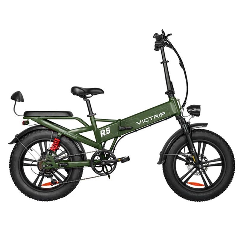 VICTRIP R5 FAT BIKE PIEGHEVOLE 750W 48V FULL SUSPENSION foto 3
