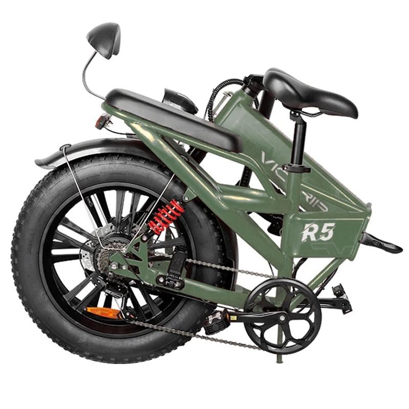 VICTRIP R5 FAT BIKE PIEGHEVOLE 750W 48V FULL SUSPENSION foto 4