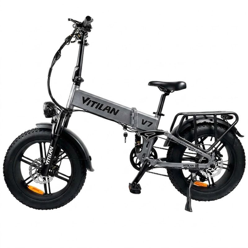 VITILAN V7 FAT BIKE PIEGHEVOLE 750W 48V foto 4