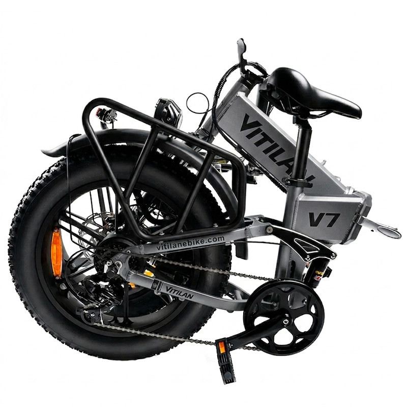 VITILAN V7 FAT BIKE PIEGHEVOLE 750W 48V foto 5