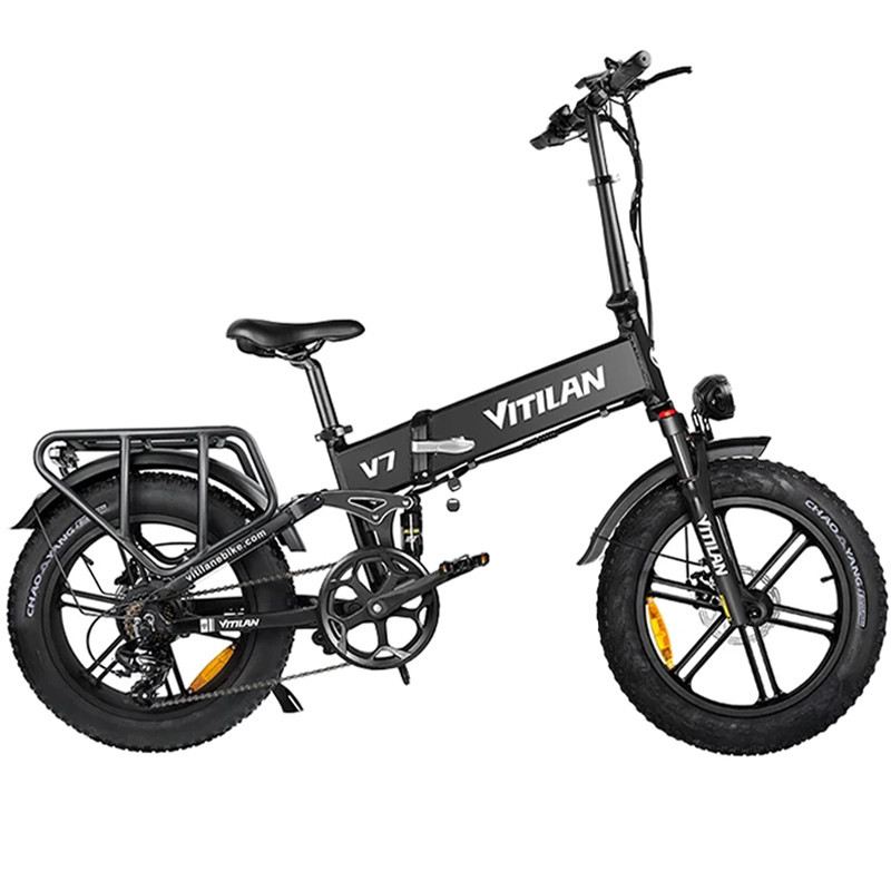 VITILAN V7 FAT BIKE PIEGHEVOLE 750W 48V foto 6