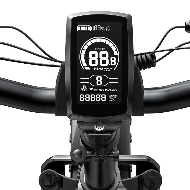 HILLMILES FAT BIKE PIEGHEVOLE 250W 48V foto 6