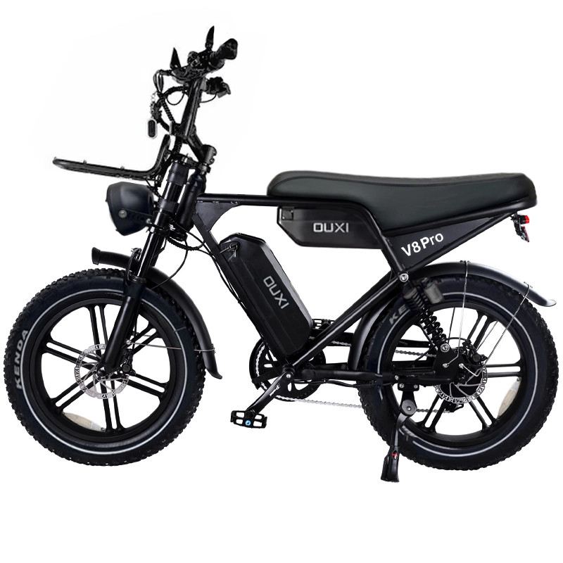 OUXI V8 PRO FAT E-BIKE 750W 48V DOPPIA BATTERIA FULL SUSPENSION foto 5