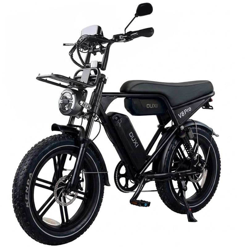 OUXI V8 PRO FAT E-BIKE 250W 48V DOPPIA BATTERIA FULL SUSPENSION foto 2