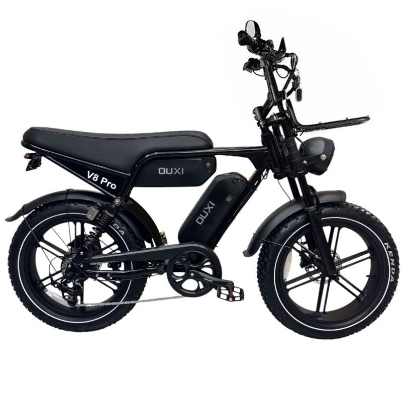 OUXI V8 PRO FAT E-BIKE 250W 48V DOPPIA BATTERIA FULL SUSPENSION foto 4