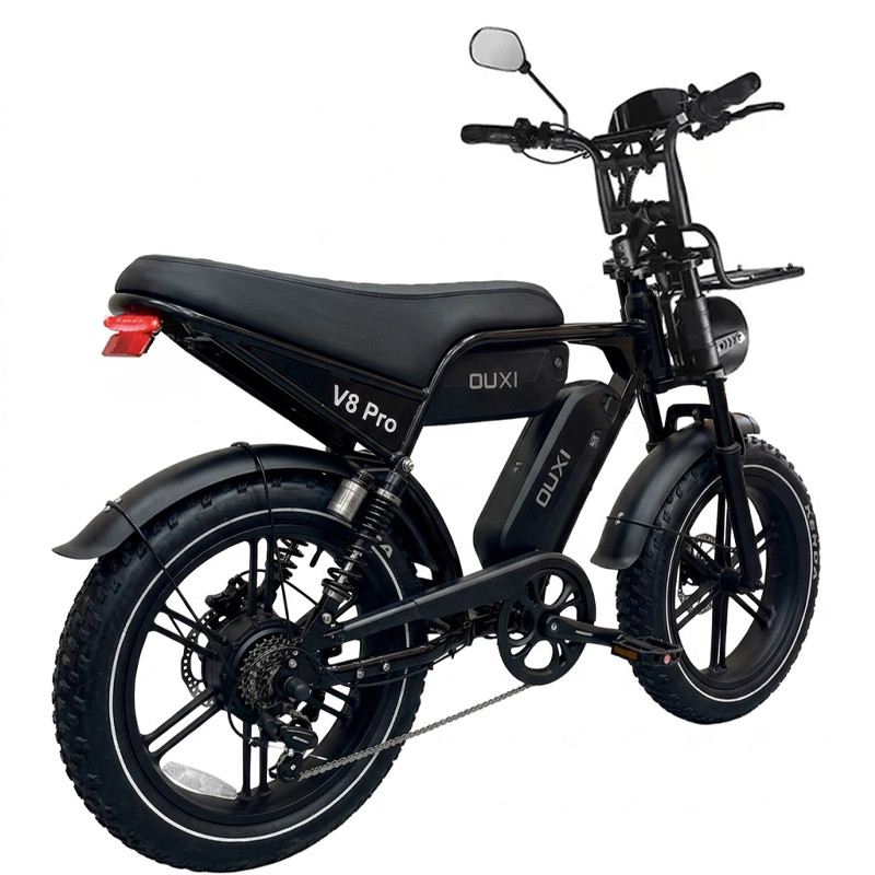 OUXI V8 PRO FAT E-BIKE 250W 48V DOPPIA BATTERIA FULL SUSPENSION foto 6