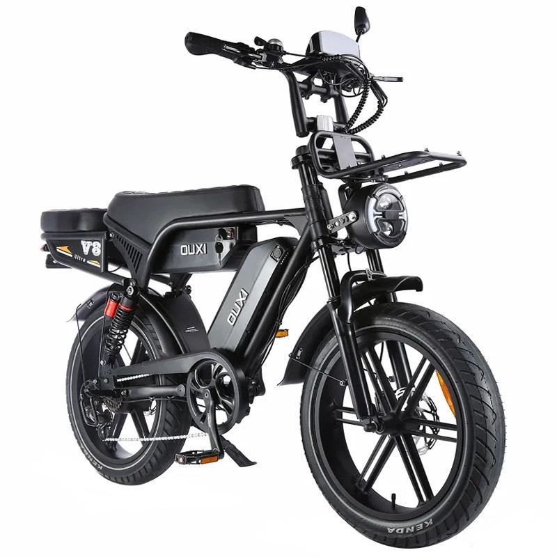 OUXI V8 ULTRA MAX FAT E-BIKE 250W 48V DOPPIA BATTERIA FULL SUSPENSION foto 2