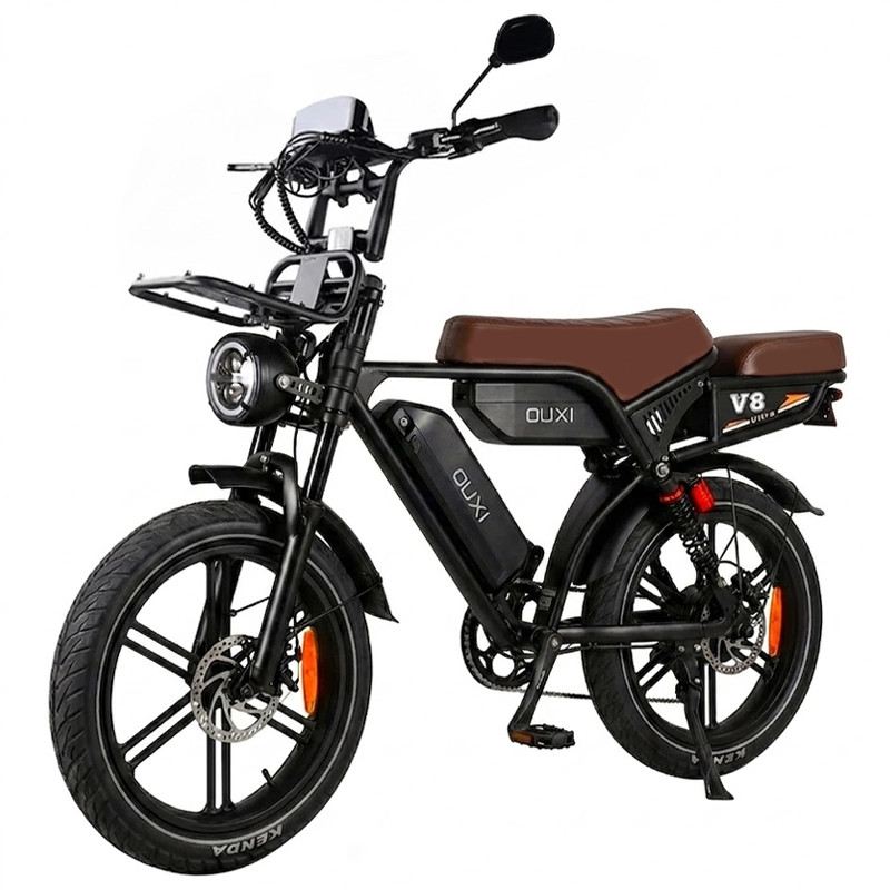 OUXI V8 ULTRA MAX FAT E-BIKE 250W 48V DOPPIA BATTERIA FULL SUSPENSION foto 3