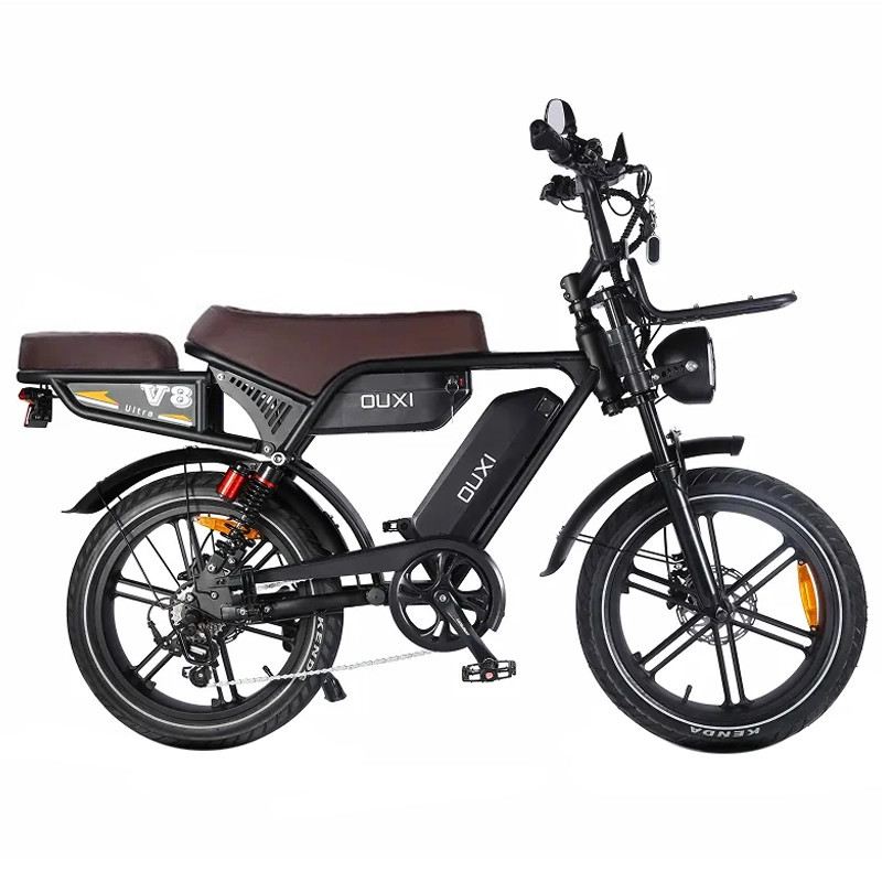 OUXI V8 ULTRA MAX FAT E-BIKE 750W 48V DOPPIA BATTERIA FULL SUSPENSION foto 5